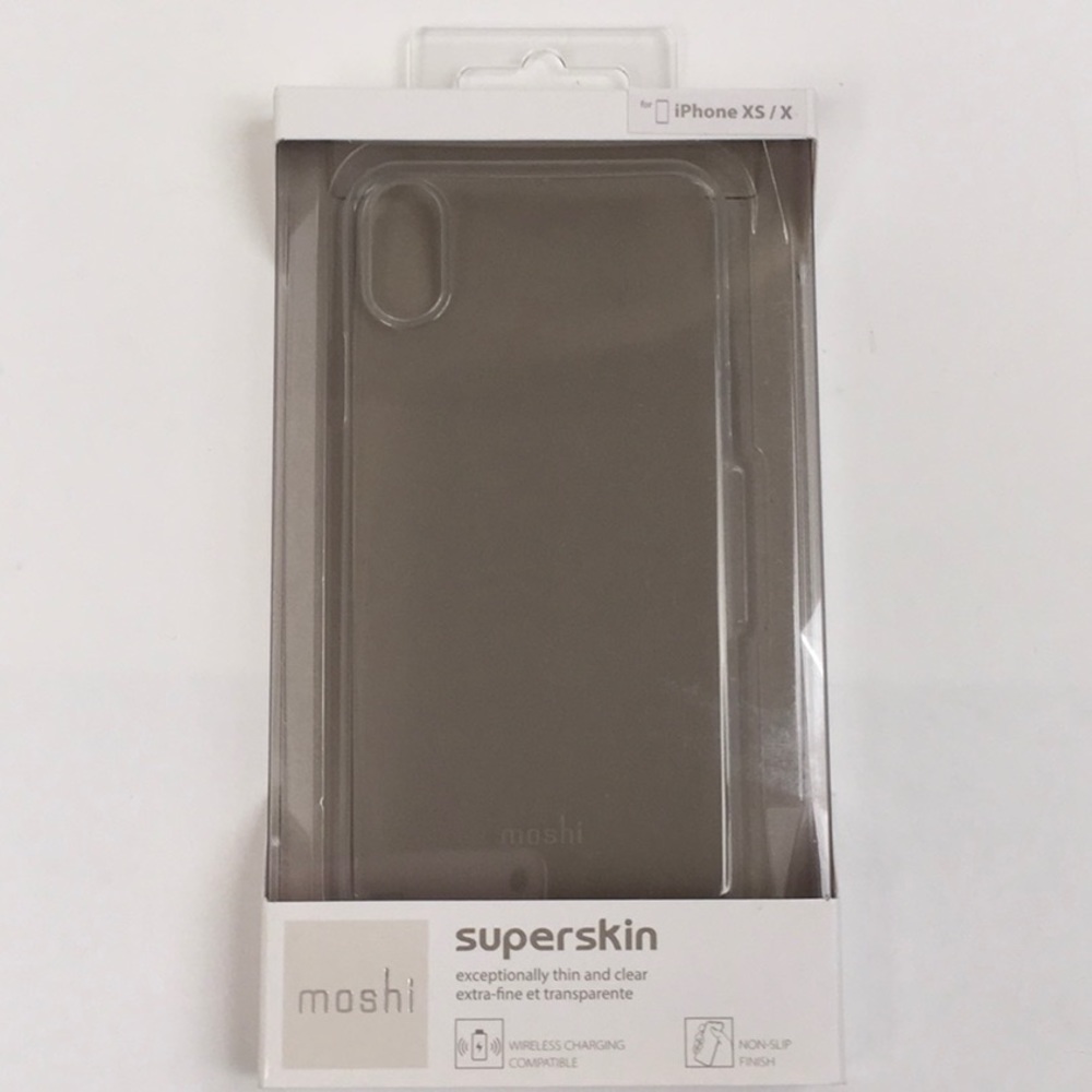 Moshi superskin iPhone X/XS case - clear